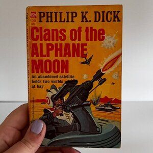 1960s Clans of the Alphane Moon Philip K. Dick Paperback Ace F-309 Sci-Fi Vintag